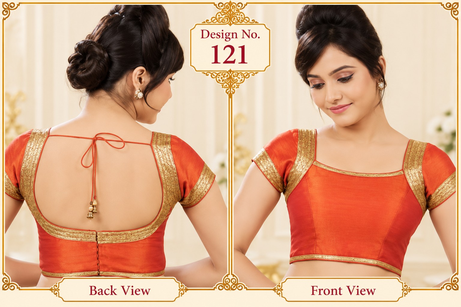 Tie-Back Square Neck