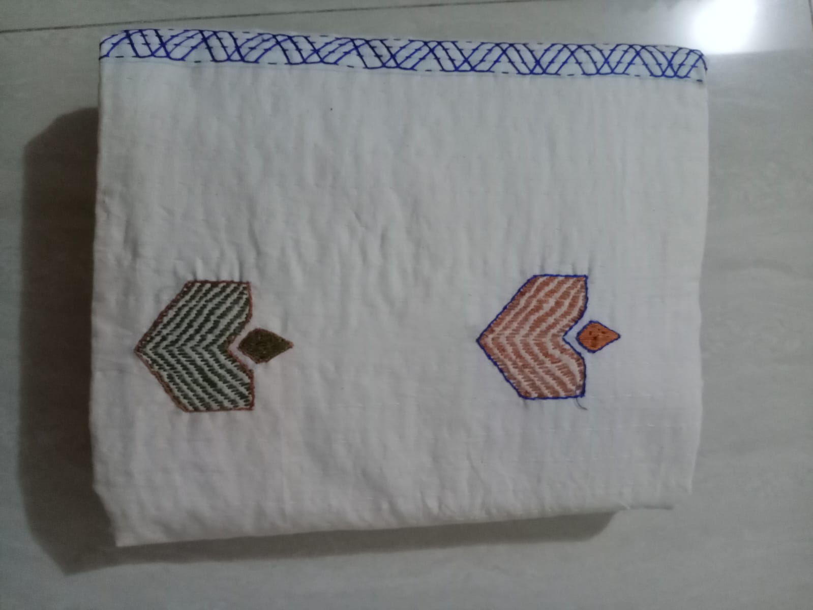Leaf Harmony Nakshi Kantha