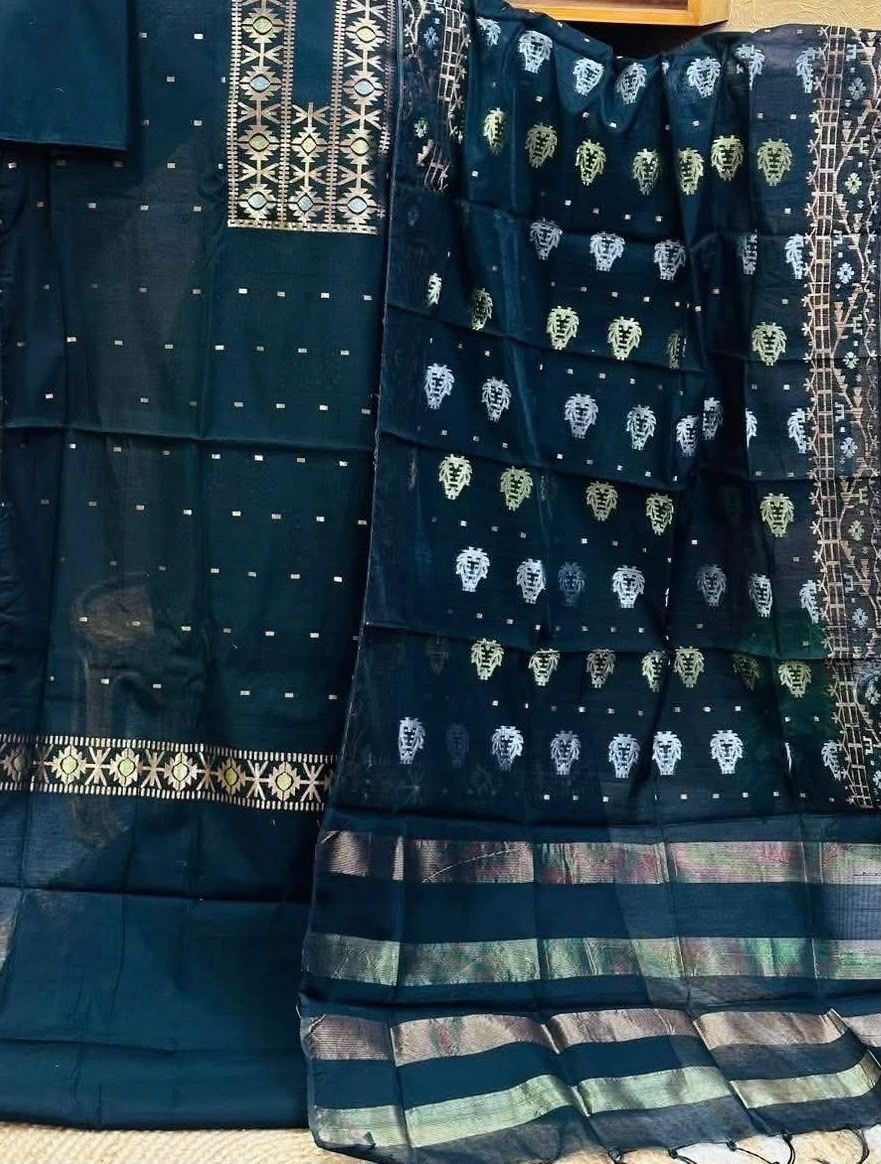 Deep Teal Heritage Three Piece