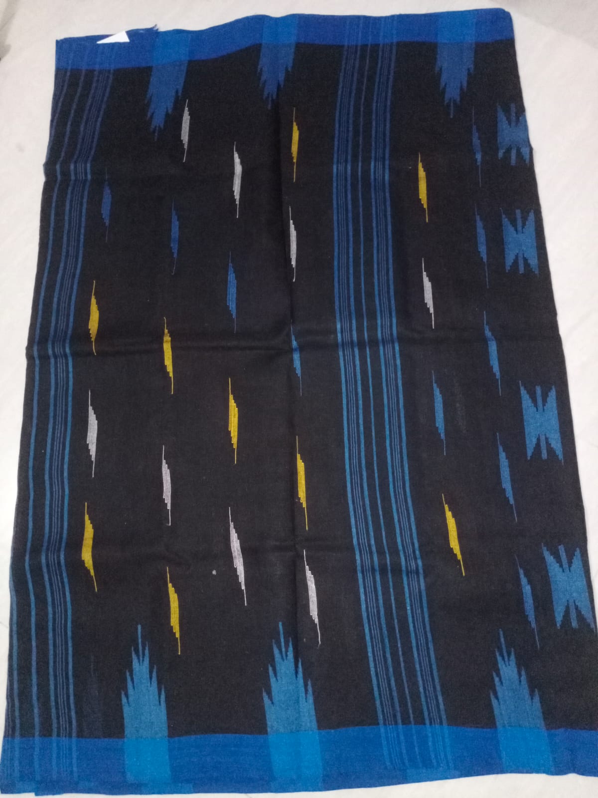 Blue Eclipse Monipuri Saree